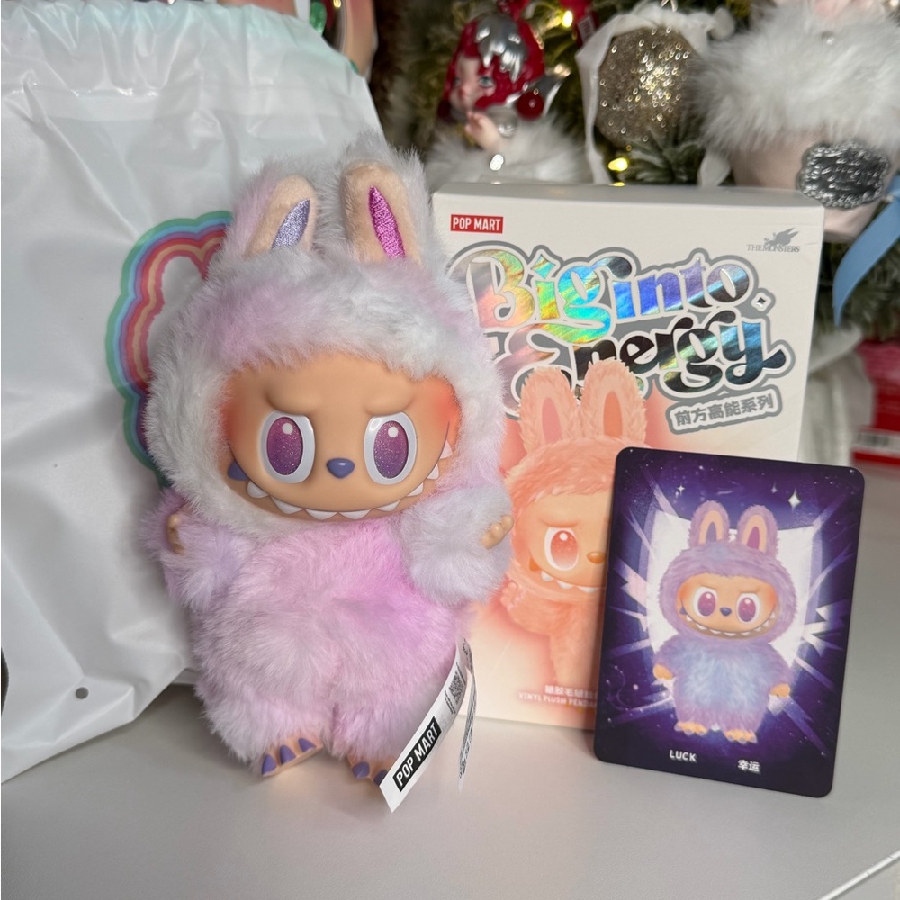 Authentic Big Into Energy Luck Labubu From Pop Mart